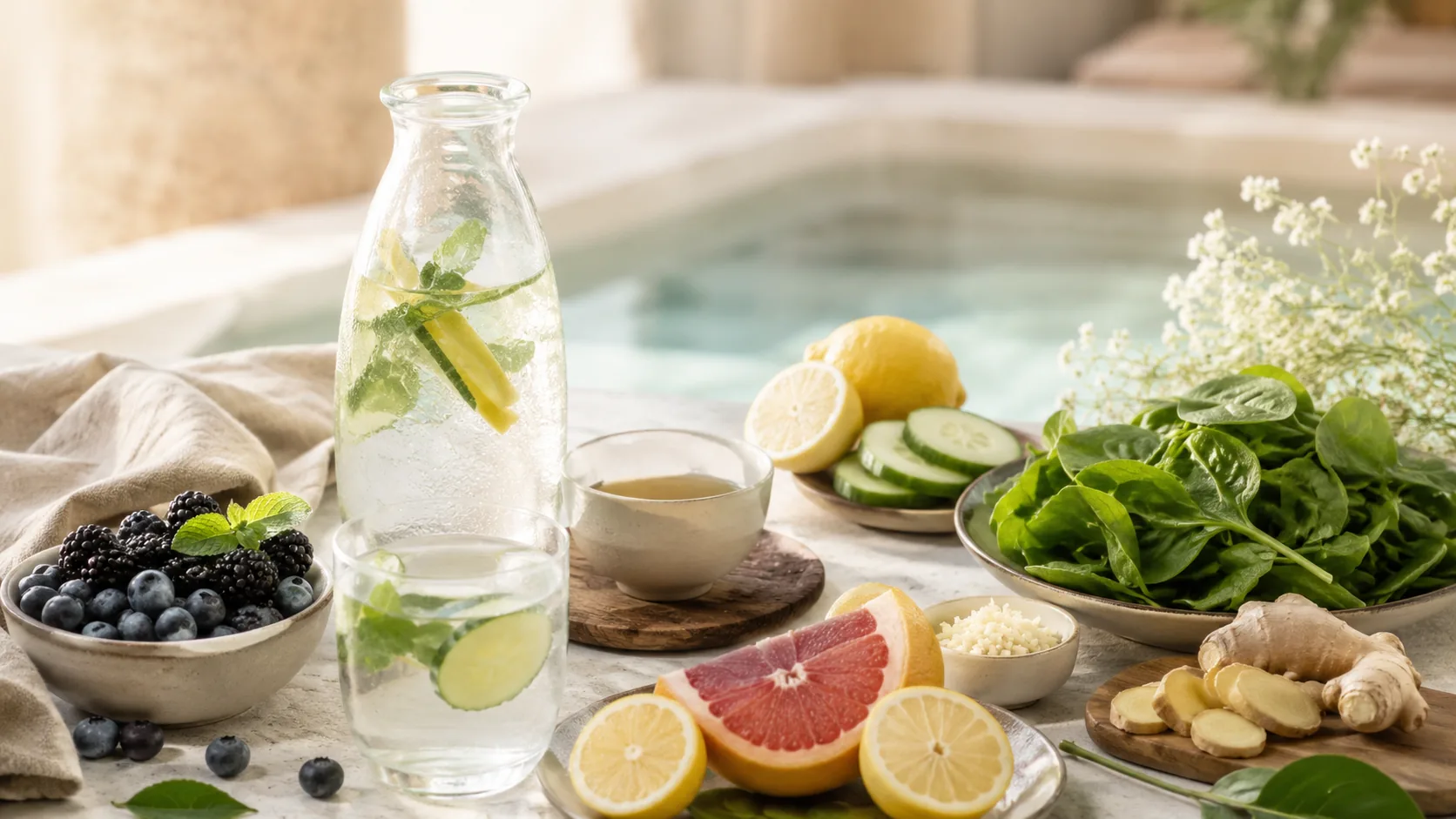 Alimentation facilitant le bon fonctionnement de la lymphe et une circulation harmonieuse